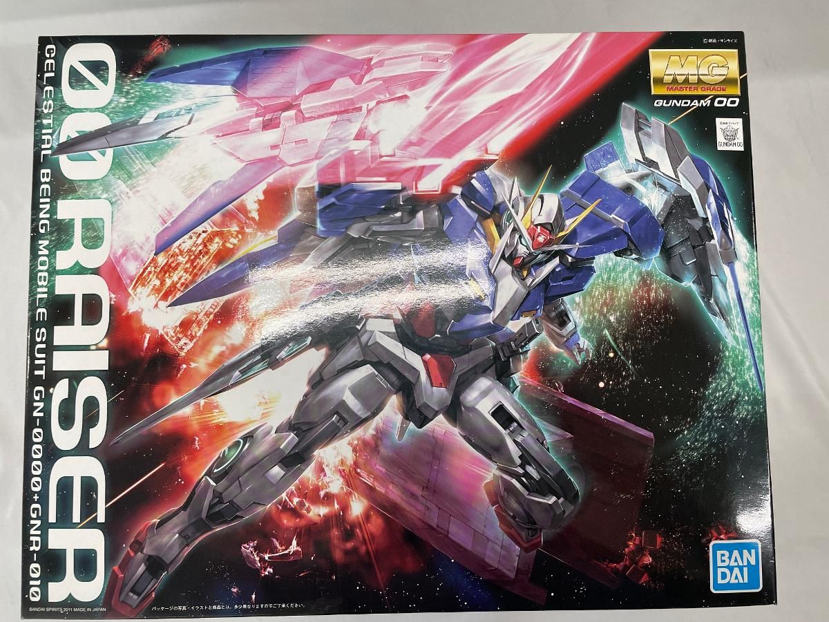 【未開封】1/100 MG GN-0000+GNR-010 ダブルオーライザー 「機動戦士ガンダム00(ダブルオー)」 中古】【未組立】1/100 MG GN-0000+GNR-010 ダブルオーライザー