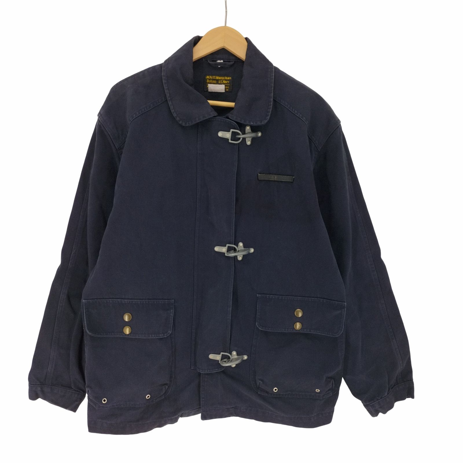 アヴィレックス AVIREX BUAERO US NAVY ダック地 ファイヤーマン 