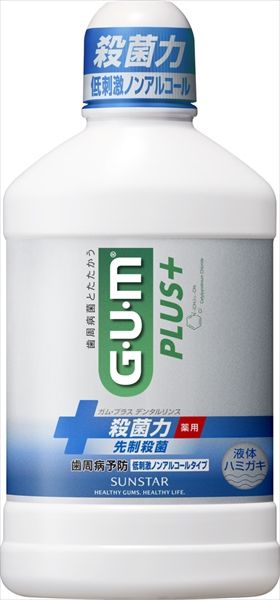 まとめ買い-12点セット ガム プラスデンタルリンス低刺激ノンアルコールタイプ４５０ＭＬ サンスター マウスウォッシュ