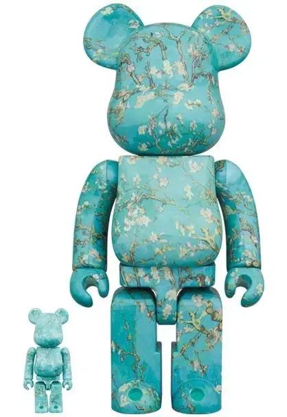 BE RBRICK ベアブリック アーモンド 木の花 400 % 100 % 正規品