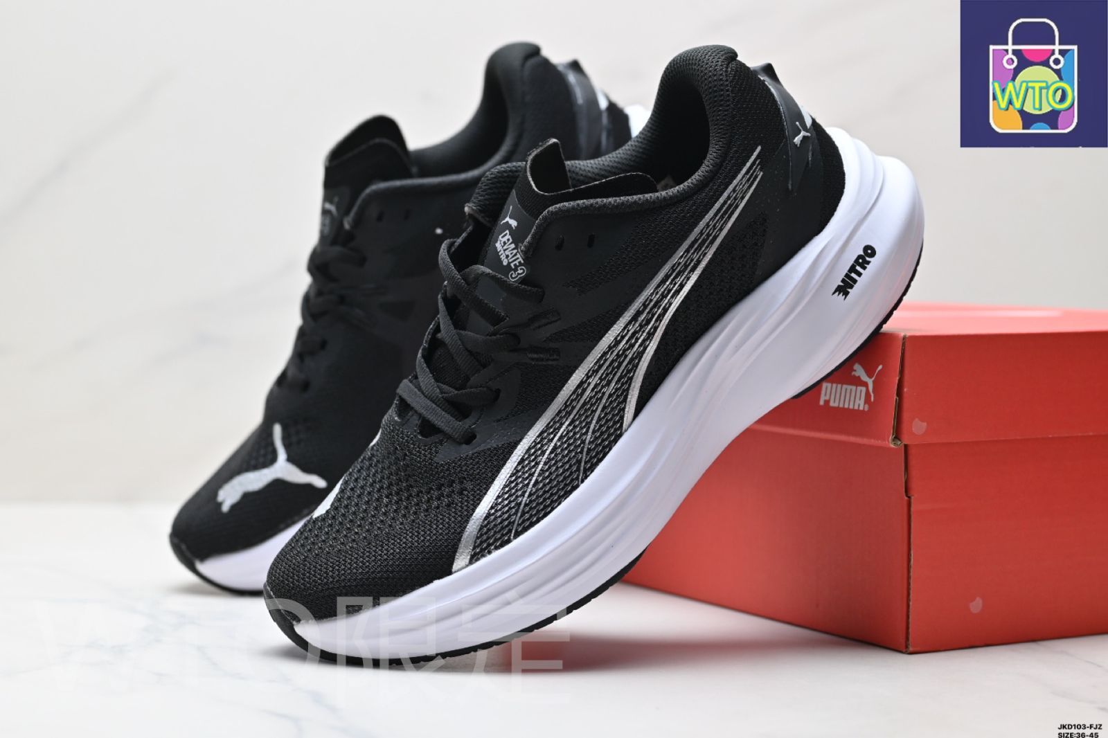 PUMA プーマ Deviate NITRO 3 デビエイト ナイトロ 3 クッション