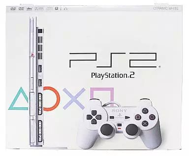 PS2ハード プレイステーション2本体 セラミック ホワイト SCPH-77000CW