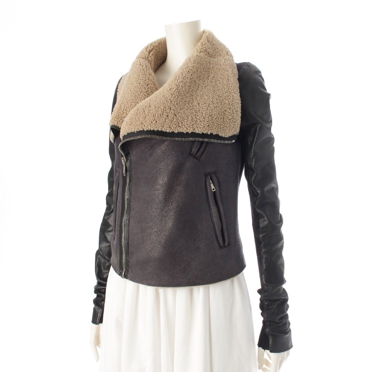 リックオウエンス　rick owens ダブルライダース　レザージャケット 汚れ リックオウエンス rick owens ダブルライダース レザージャケット 汚れ