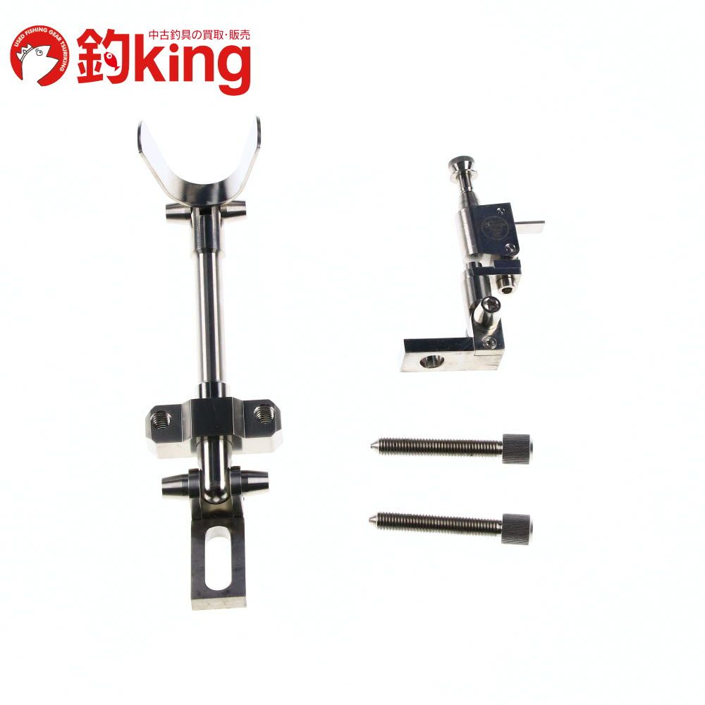 中古】 CHONMAGE FISHING 64チタン製 スタンダップクエ 64Ti 竿受け  