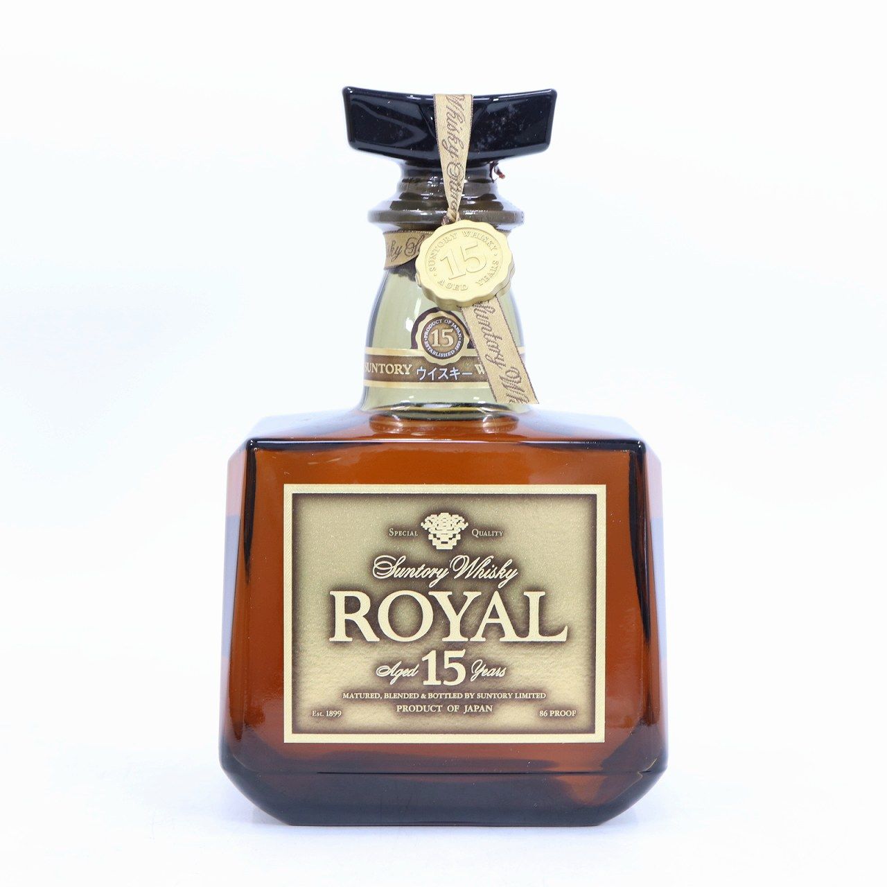 R3 SUNTORY WHISKY  15年 ゴールドラベル未開封 箱 楽天市場】【レトロ】サントリーウイスキー ローヤル15年