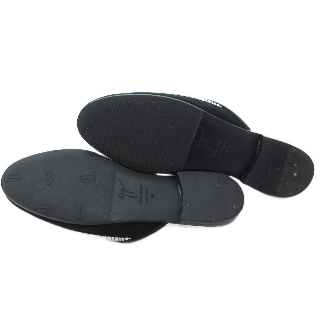 GIUSEPPE ZANOTTI 黒スエードウェッジヒールサンダル 2.0 CRUEL - Sandals - Black | Giuseppe Zanotti - USA