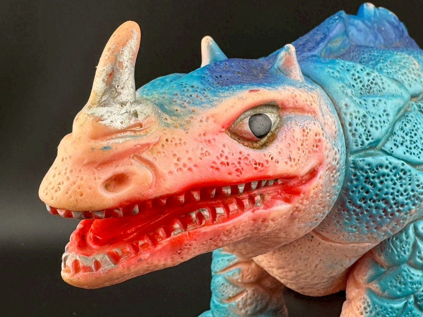 【中古品】当時物　シーモンス　桃肌色成型/青　帰ってきたウルトラマン　ソフビ 中古品】当時物 シーモンス 桃肌色成型/青 帰ってきたウルトラマン