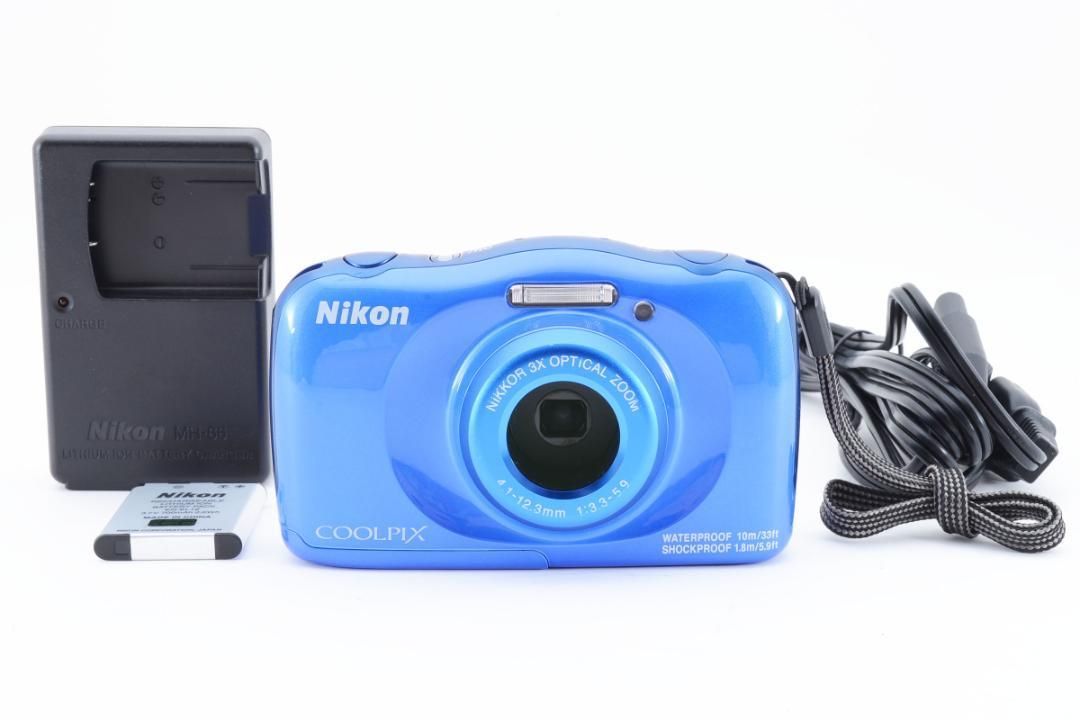 ✨希少✨Nikon ニコン COOLPIX W100 クールピクス ブルー デジタル