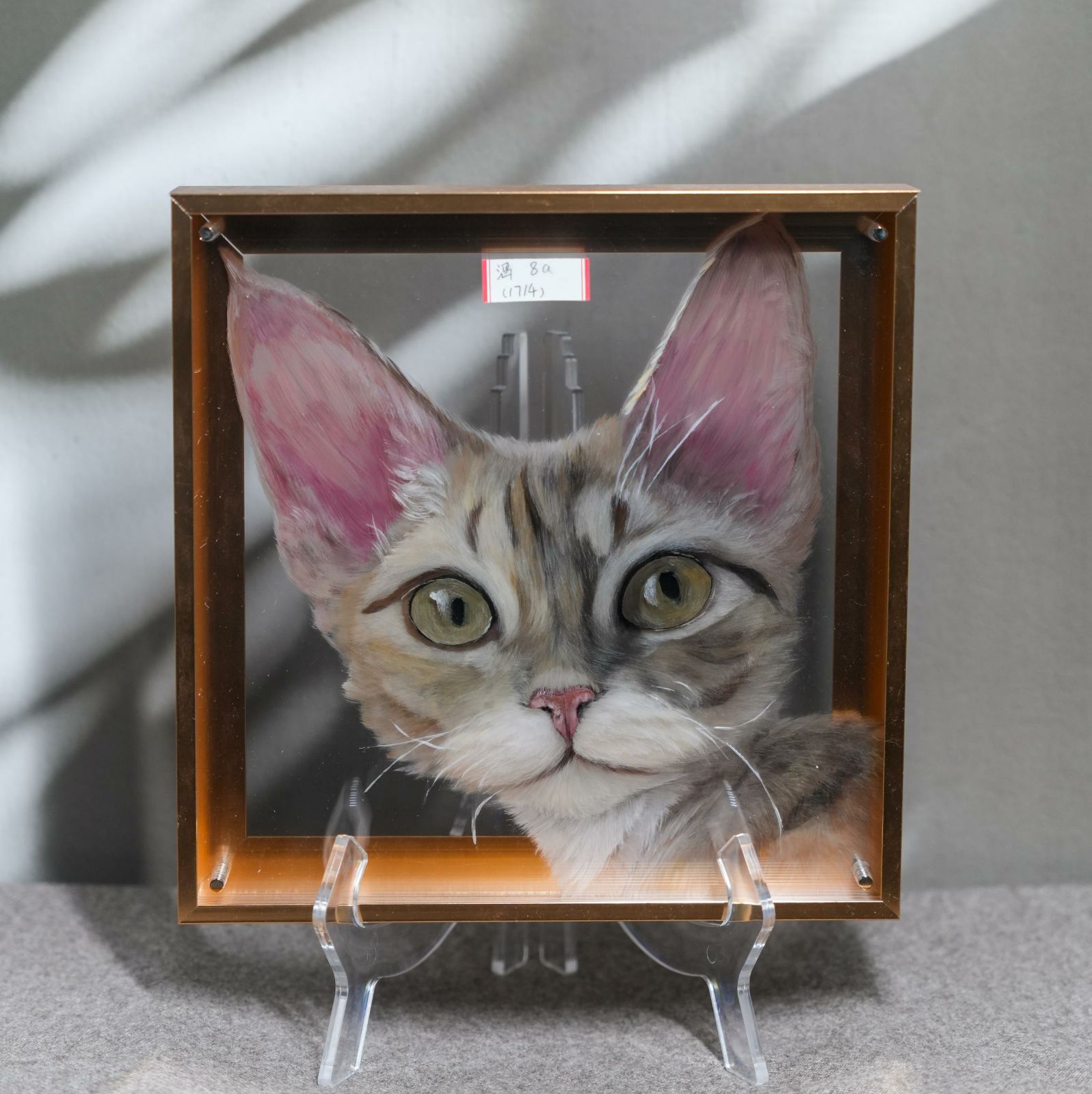 写真から ペット 絵画描きます アクリル画 ペット 立体アクリル肖像画 完全オーダーメイド 犬 猫 写真から似顔絵