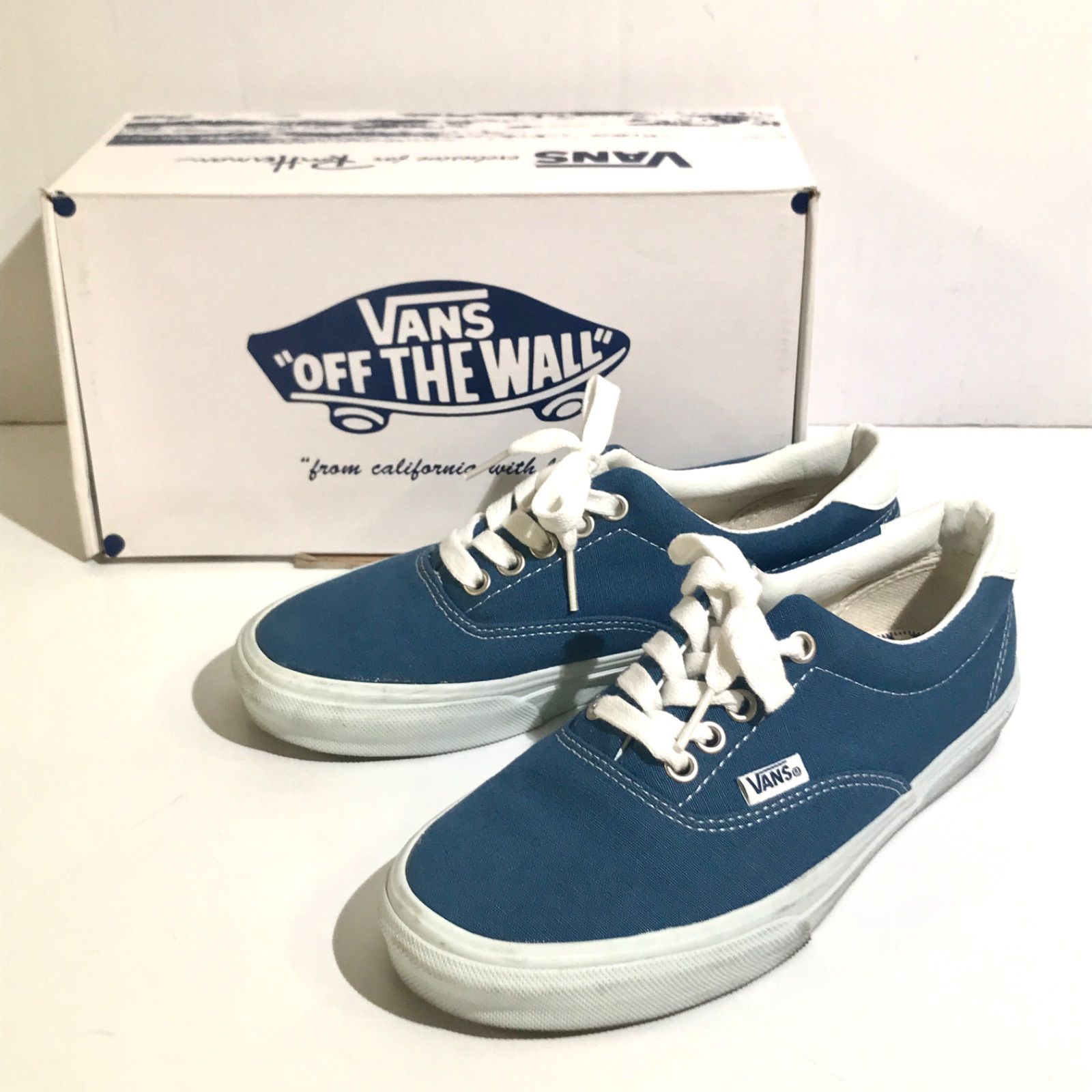 RonHerman ロンハーマン V95-59RH x VANS バンズ ERA エラ コラボ スニーカー ネイビー ホワイト レディース 23cm