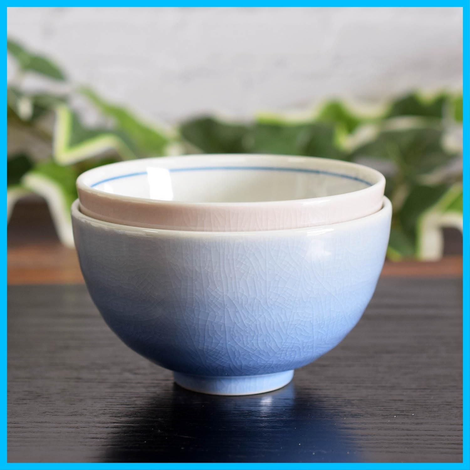 迅速発送】夫婦茶碗 湯呑み ペア 食器セット 九谷焼 釉彩 陶器 茶碗