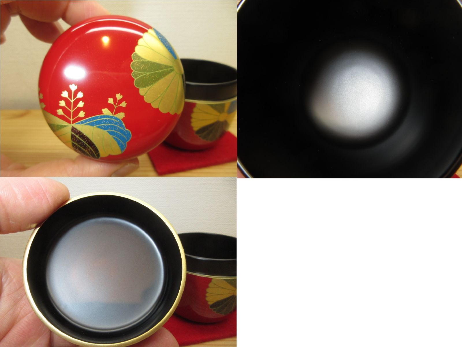 送料込【逢絢亭】茶道具 菓子器 山中塗 独楽蒔絵 裏千家書付 木製 共箱入り 逢絢亭】茶道具 菓子器 山中塗 独楽蒔絵 裏千家書付 木製 共箱入り