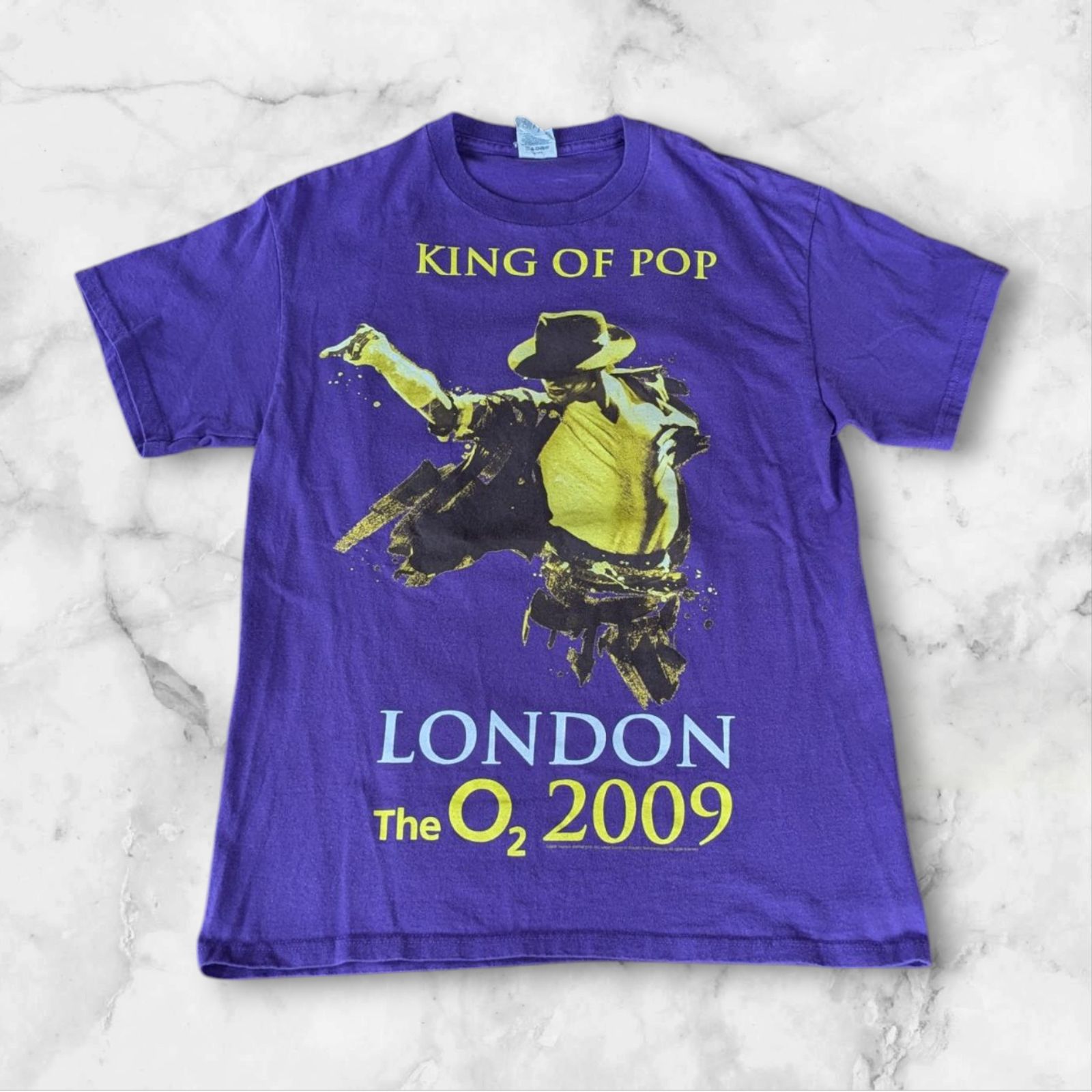 マイケルジャクソン 幻のロンドンo2アリーナ公演Tシャツ 幻のロンドン公演】マイケルジャクソン O2アリーナ Tシャツ #13