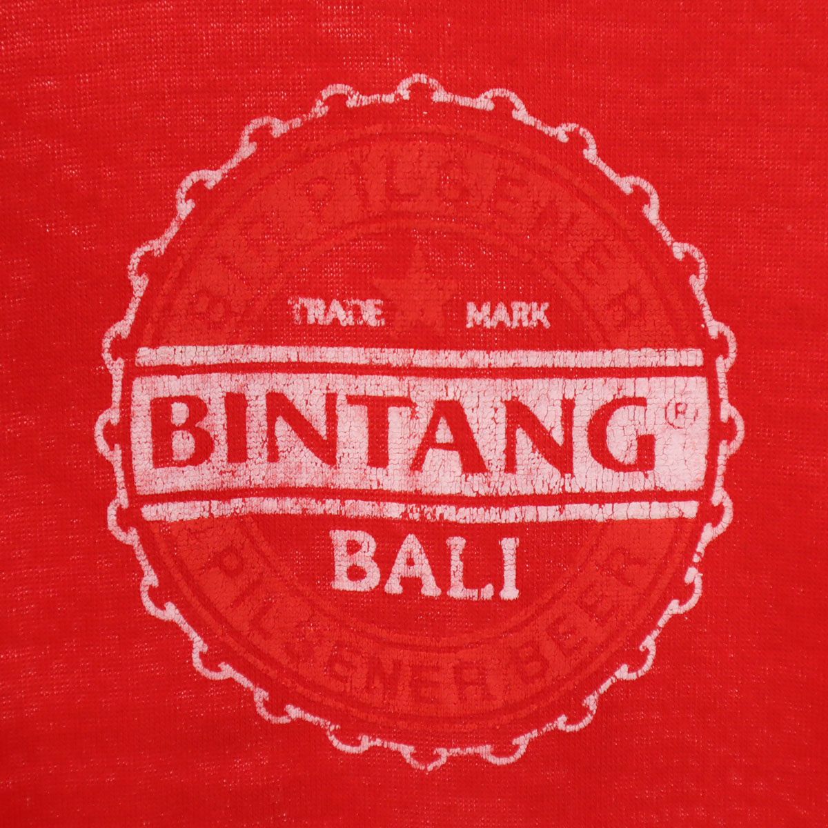 ビンタンビール BINTANG ビンタン 90s オールド バックロゴプリント 