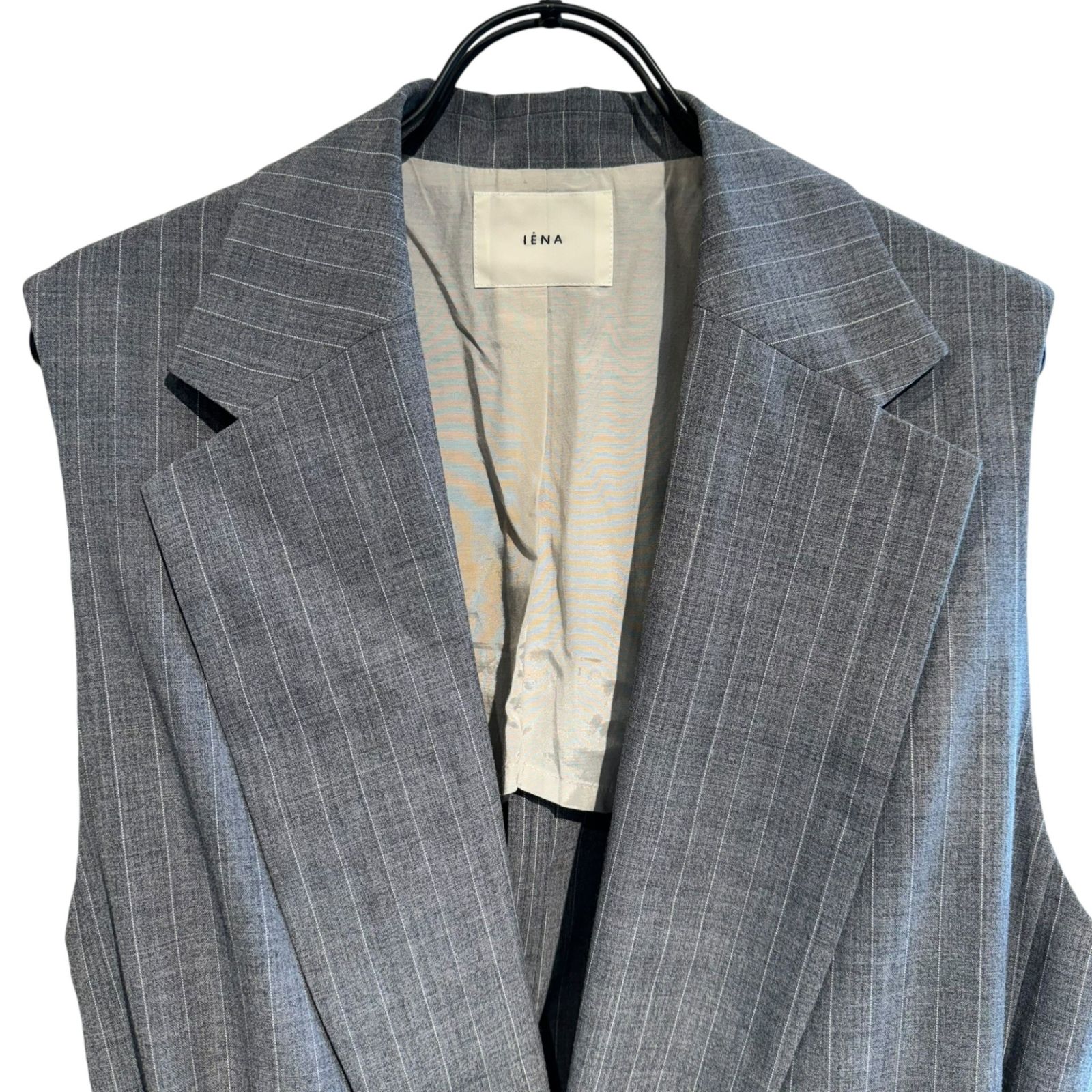 IENA (イエナ) ベルテッドジレ 24010900037030 ジレ レディース グレー