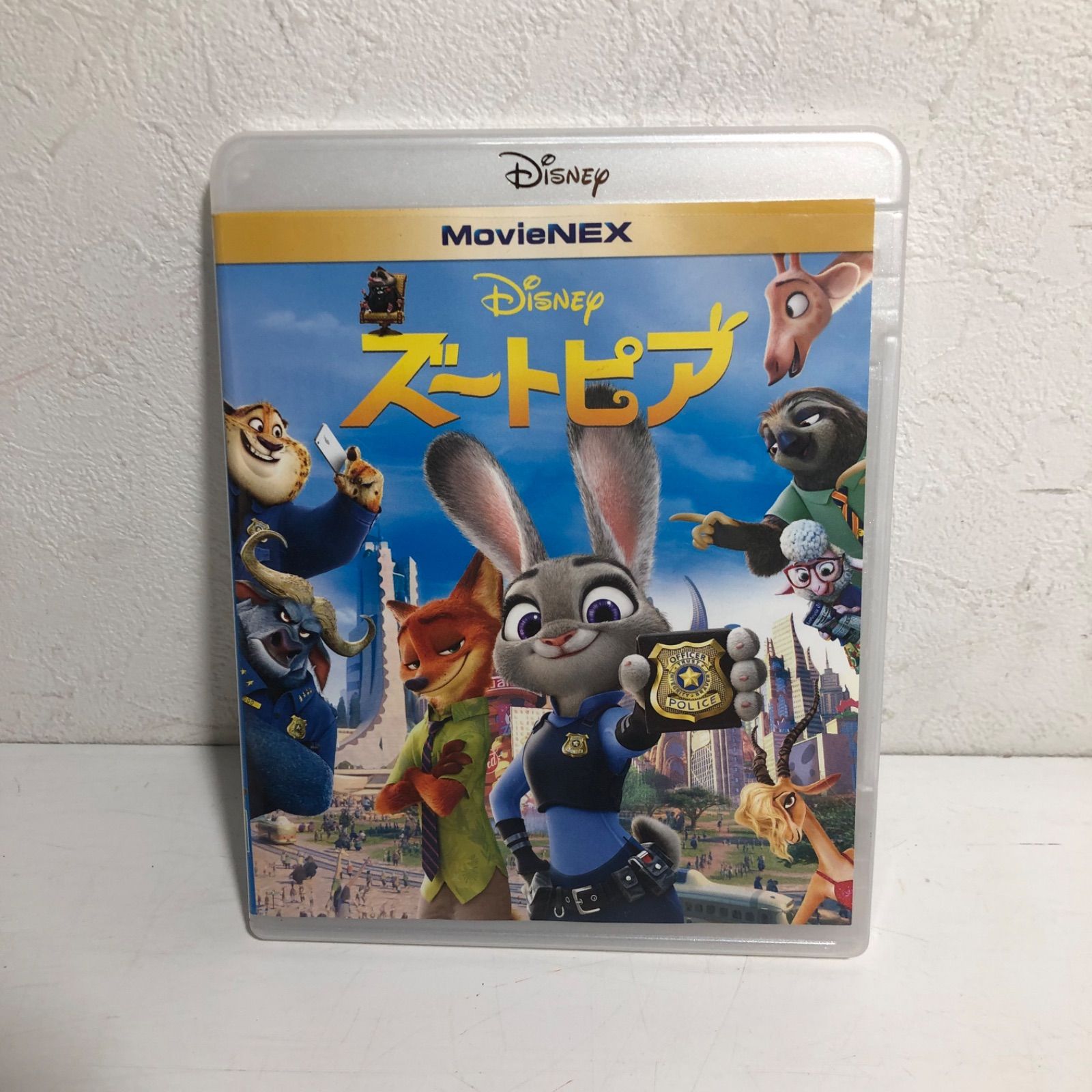 ☆ディズニー Blu-ray ディスク 3本セット ズートピア MovieNEX