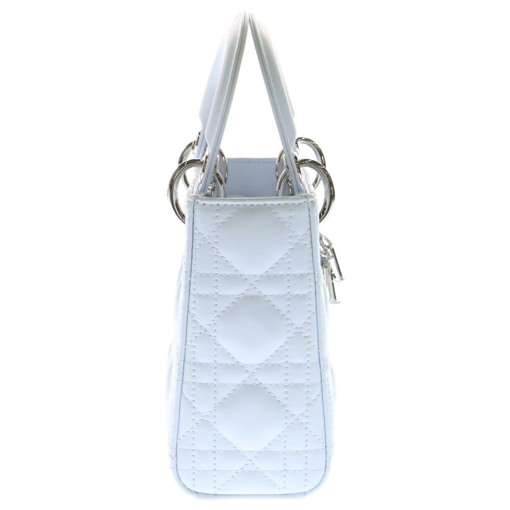Christian Dior ライトブルー ハンドバッグ Christian Dior レディディオール ミディアム ハンドバッグ