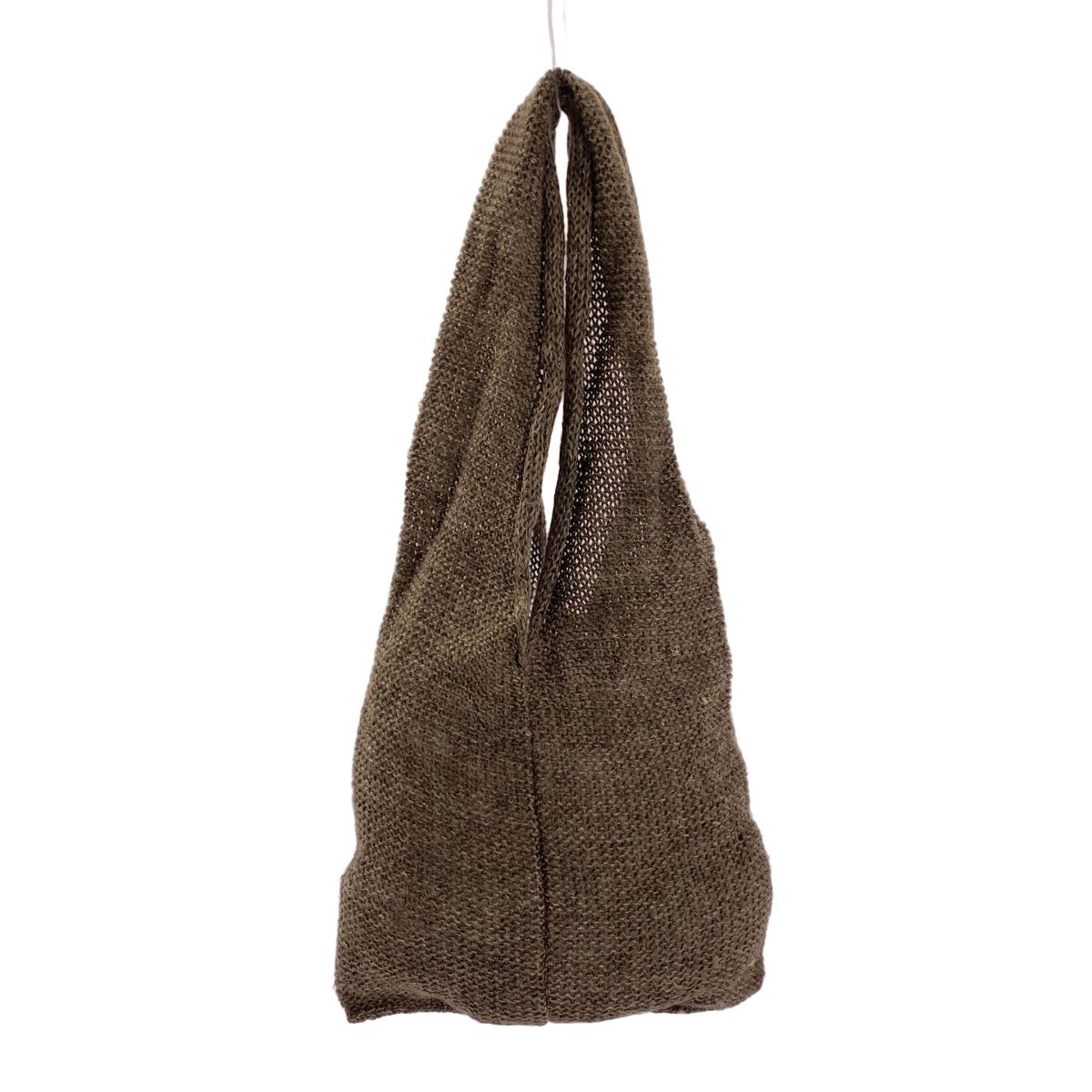 DANIELA GREGIS | ダニエラグレジス | リネン ミニ ハンドバッグ | ブラウン | レディース