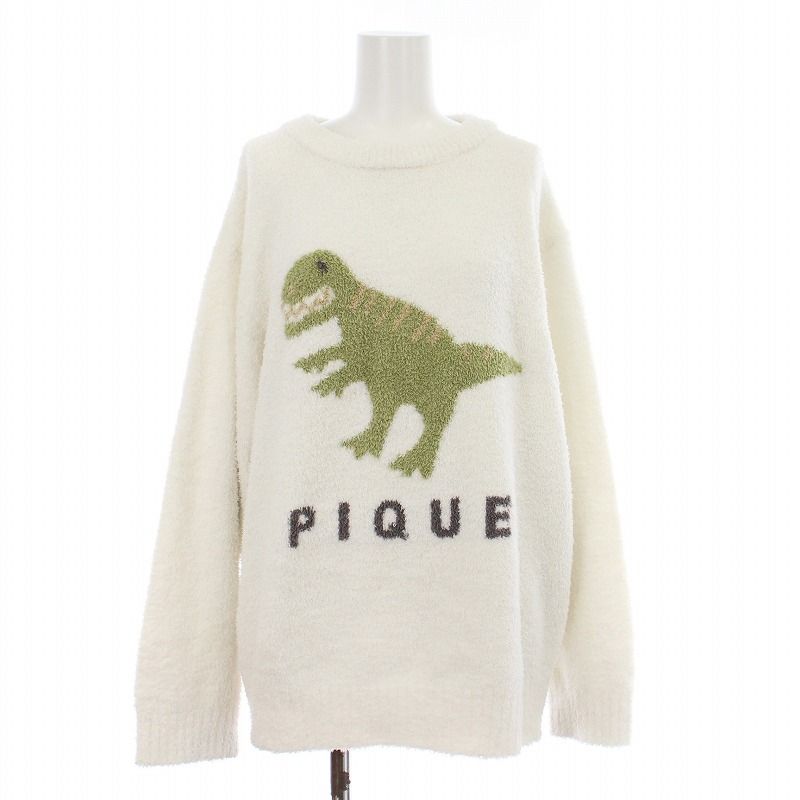 ジェラートピケ gelato pique 22SS ベビモコアニマルジャガードプル