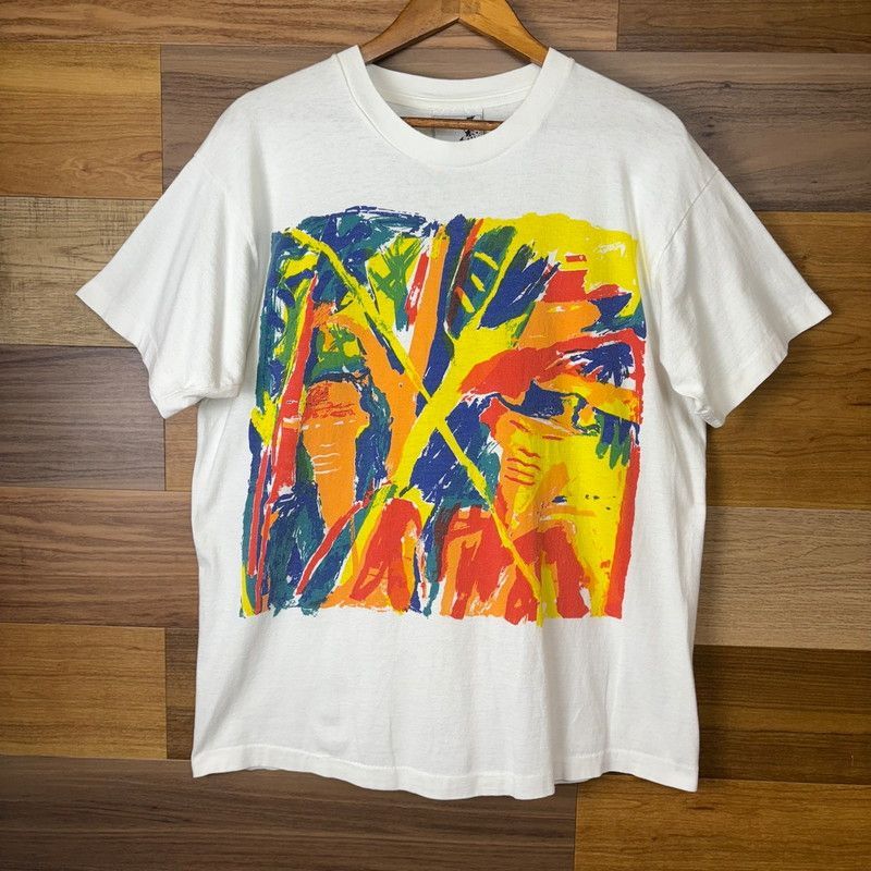 超激レア　古着　90s DEREK RIGGS メンズＴシャツ IRELAND製 90s TIM SHIRTS グラフィックアート デザイン T-sh T