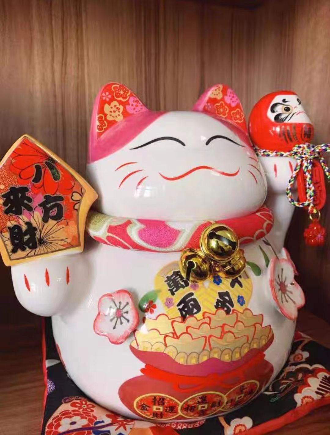風水物 暴富招き猫