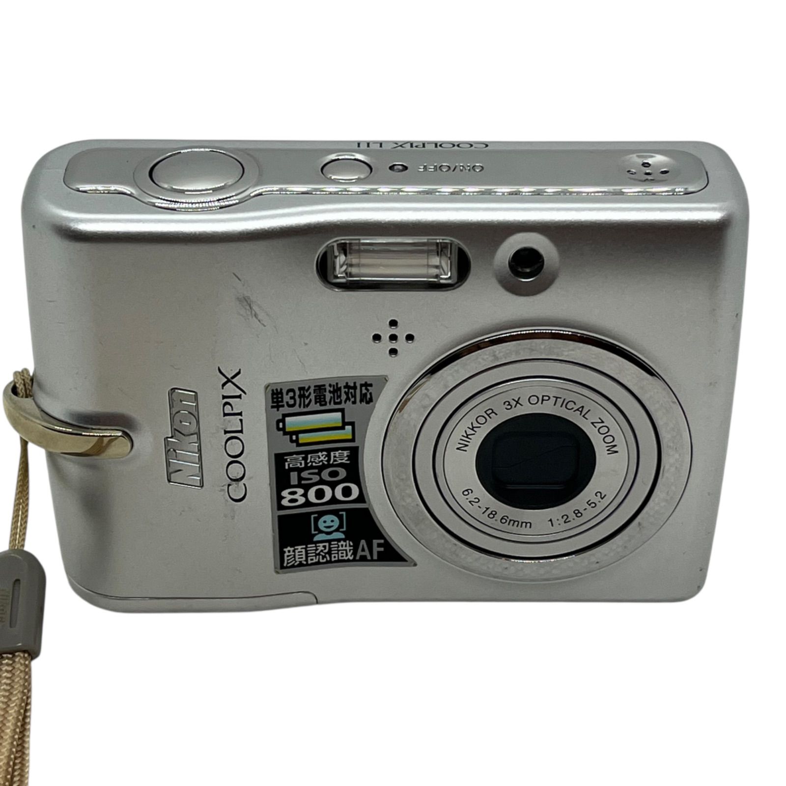 管33987】通電確認済☆NIKON ニコン COOLPIX L11 デジタルカメラ