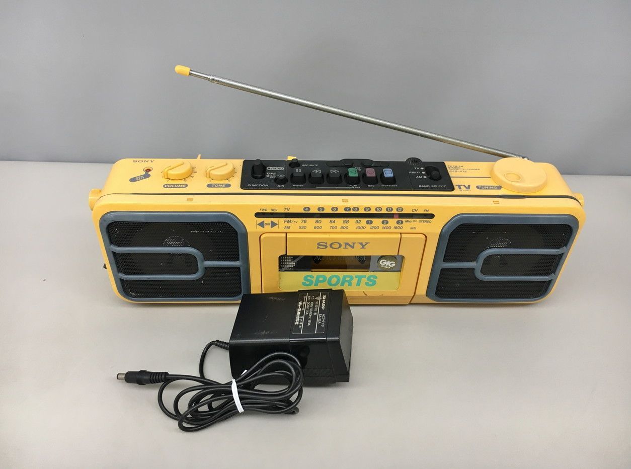 JIN出品 SONY ラジカセ CFS-70Ⅱ ジャンク品。 2025年最新】SONY CFS-70の人気アイテム - メルカリ