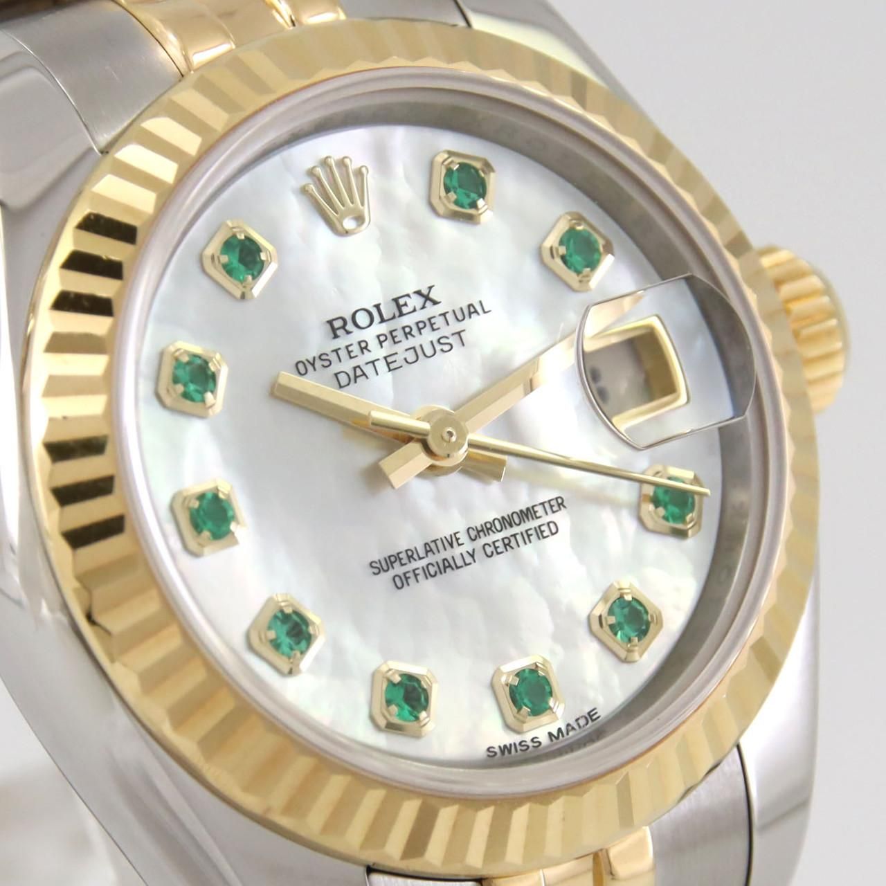 ロレックス デイトジャスト 179173NGE SSxYG 自動巻 ランダム番 ROLEX - ロレックス デイトジャスト 179173NGE SSxYG 自動巻 ランダム