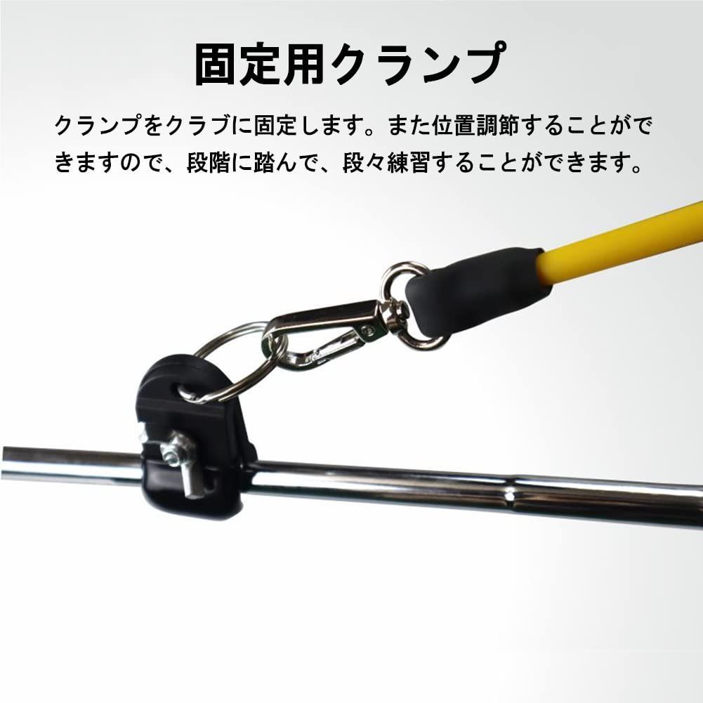 新品 ゴルフスイング練習ストラップ トレーニング 黒 - メルカリ