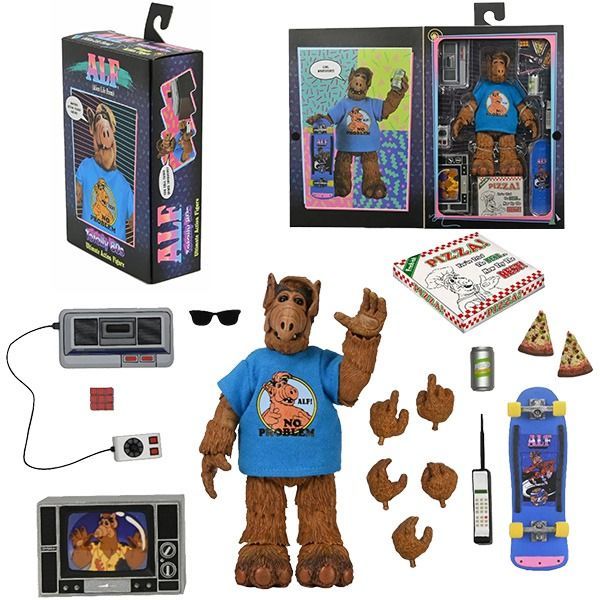 ALF アルフ アルティメット アクションフィギュア NECA製