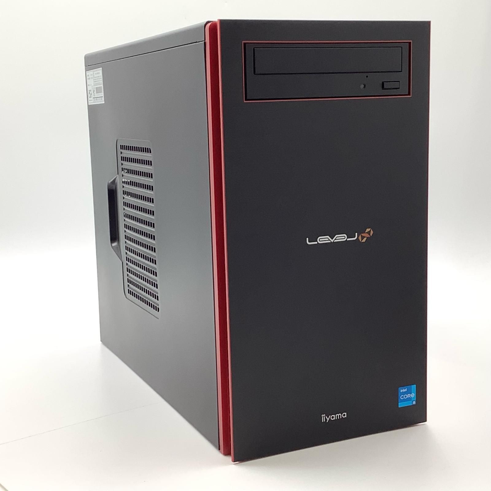 【全額返金保証】【最速発送】iiyama LEVEL ∞ ILeDXs-M056-A114F-SASXB /i5-11400F /32GB /1TB＋2TB /RTX3060Ti 【動作快調・ゲーミング】