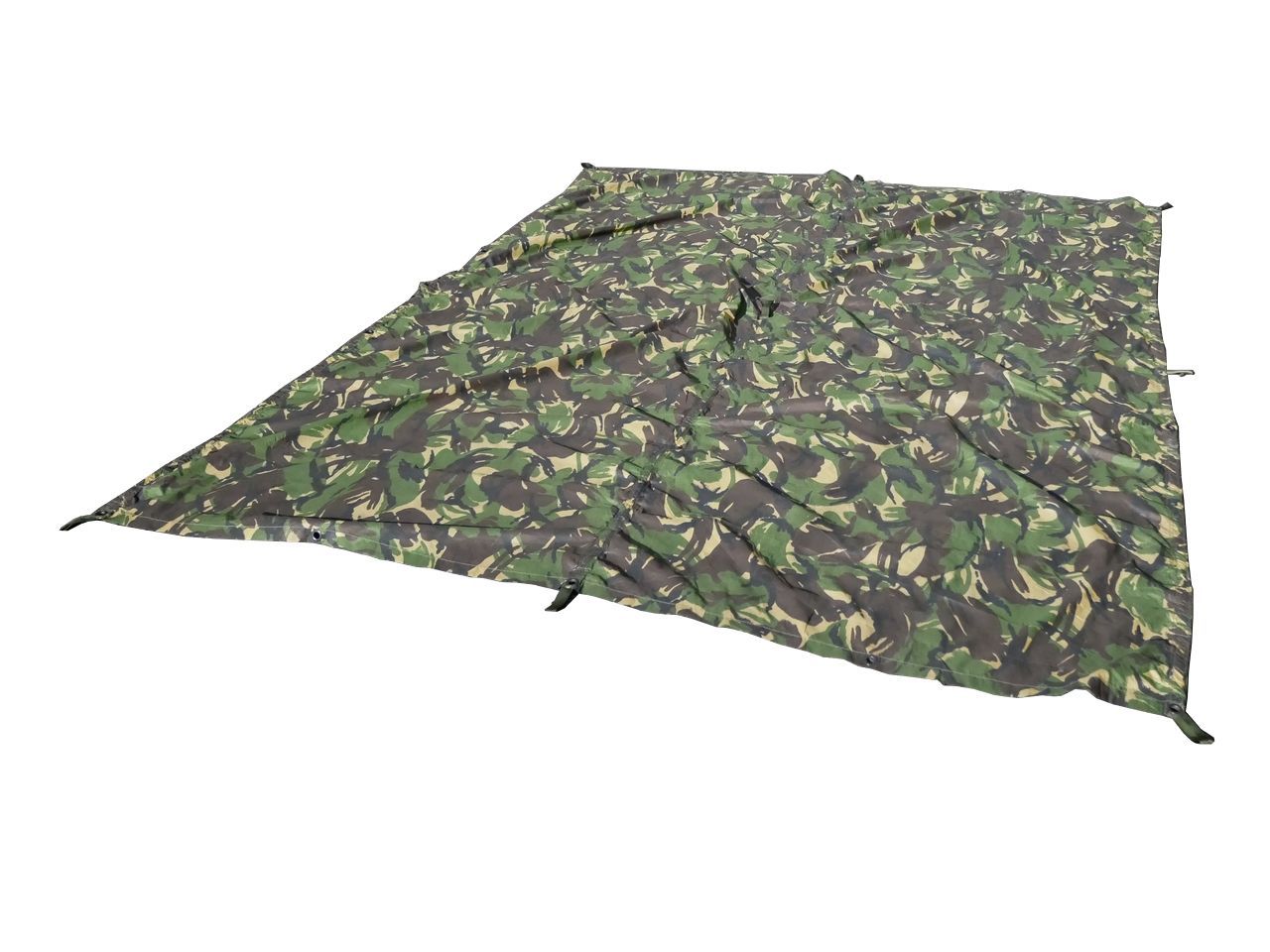 イギリス軍 バシャ タープ シェルターシート DPMカモ 255 cm×220 cm 良