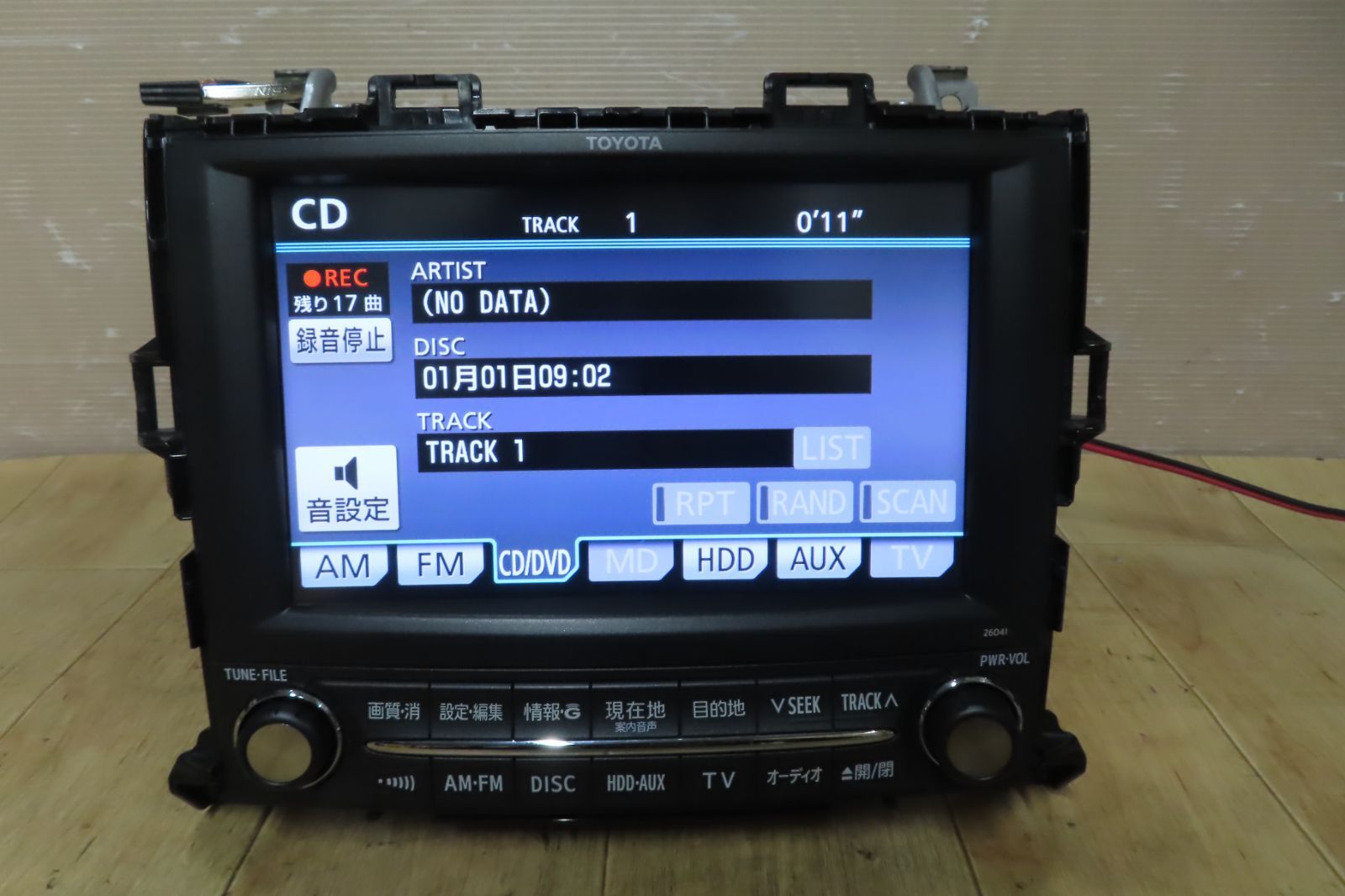 動作保証付☆A605/トヨタ純正 ヴェルファイア ANH20W 86100
