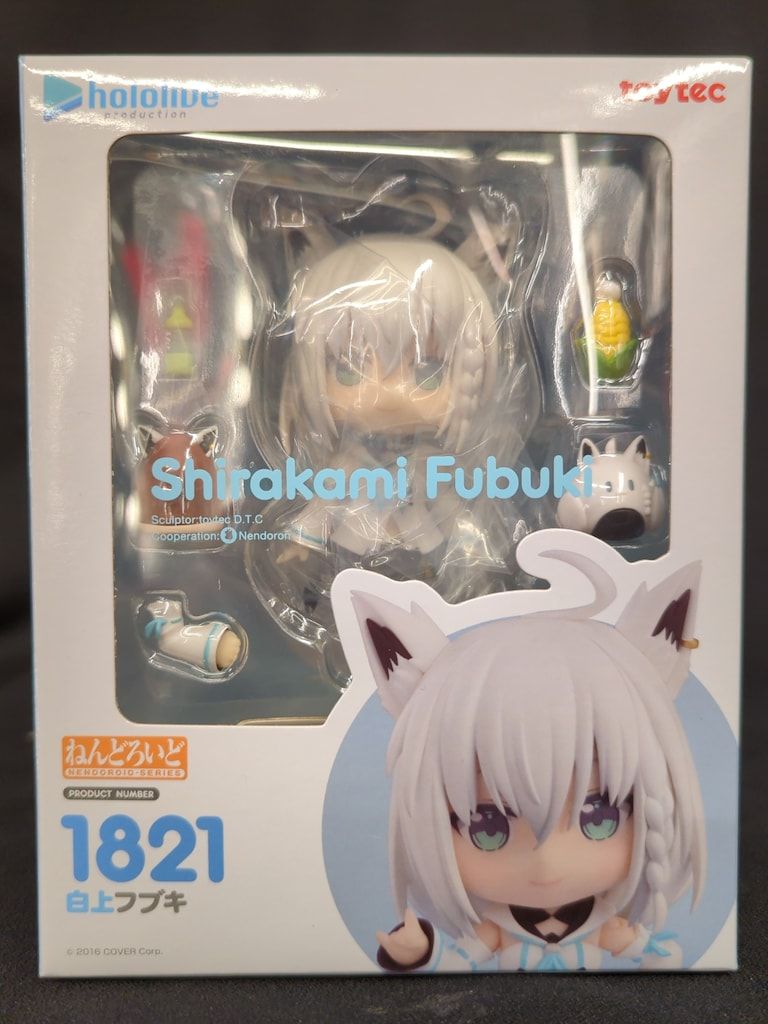 toytec ねんどろいど 白上フブキ 再販版 1821