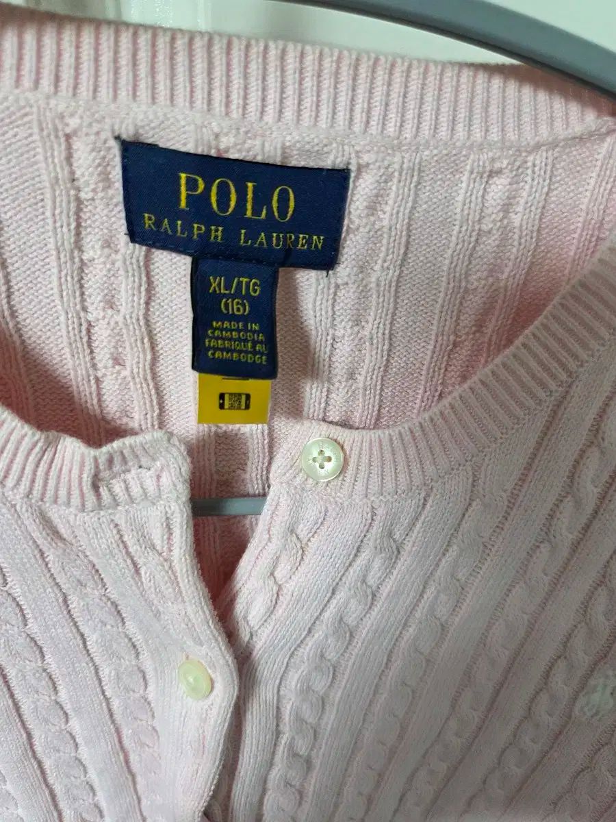 ポロ Ralph Lauren ラルフローレン ピンク ケーブル ニット カーディガン ガールズ XL WWW_OLIVIERBERNSTEIN_COM