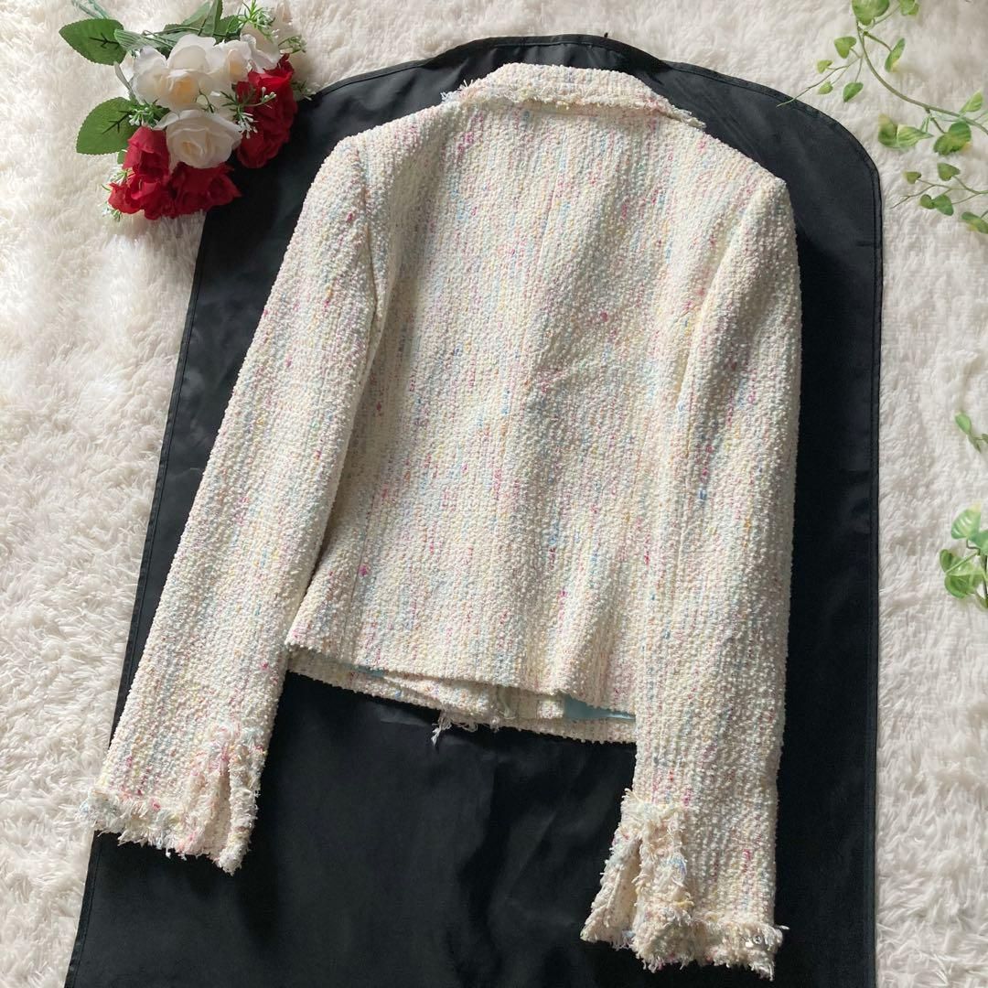 ファンシーツイード ワンピーススーツ