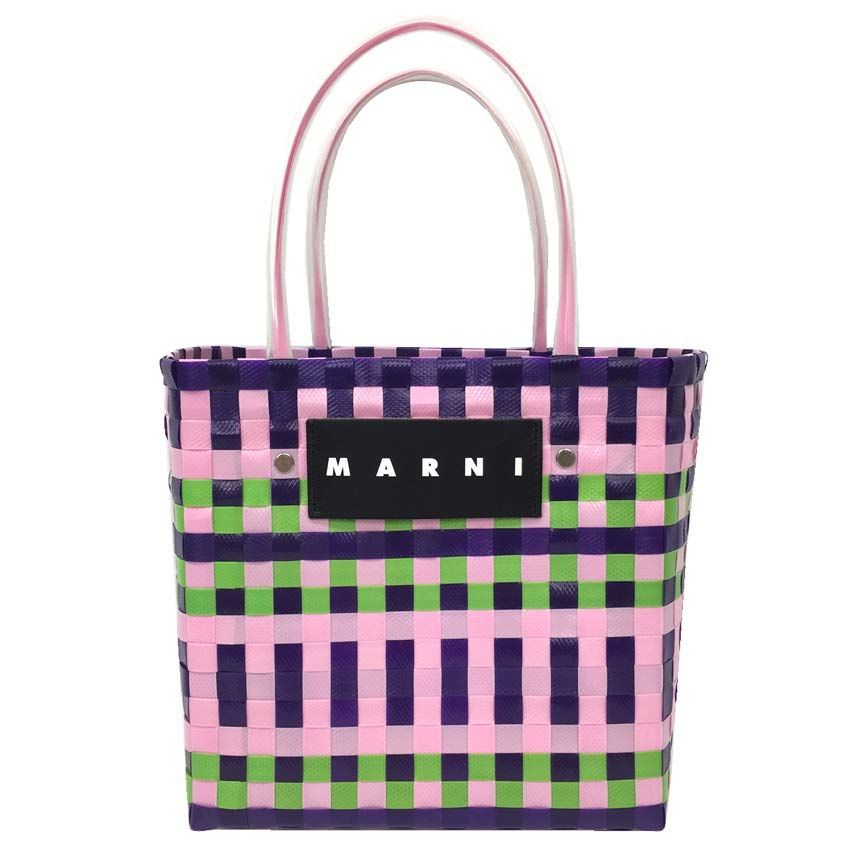 美品MARNI MARKET ピクニックバッグカゴバッグ