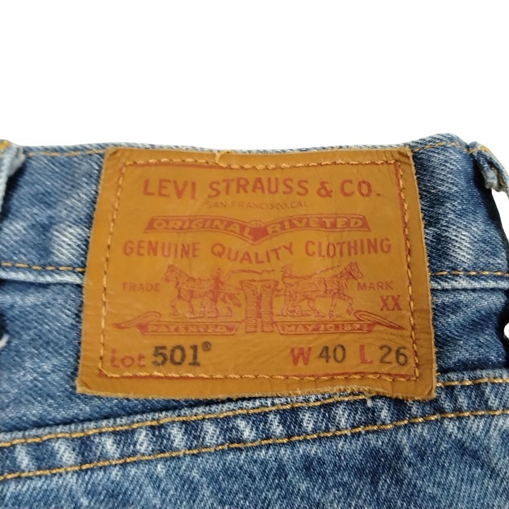 LEVIS リーバイス ジャーナルスタンダード別注 501 加工 デニムパンツ