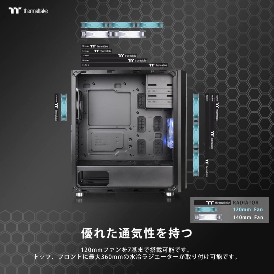 ミドルタワー型PCケース