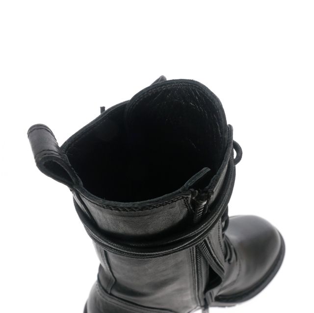 ANN DEMEULEMEESTER SANTIAGO レースアップブーツ アンドゥムルメステール ANN DEMEULEMEESTER 21SS SANTIAGO