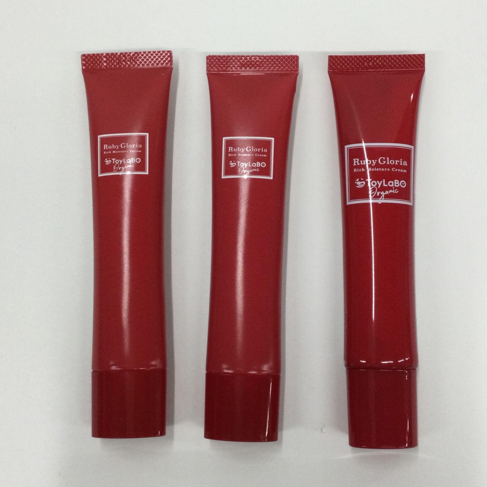 ToyLaBoオーガニックルビーグロリアリッチモイスチュアクリーム 40ml×3 ToyLaBOオーガニックルビーグロリアリッチモイスチュアクリーム