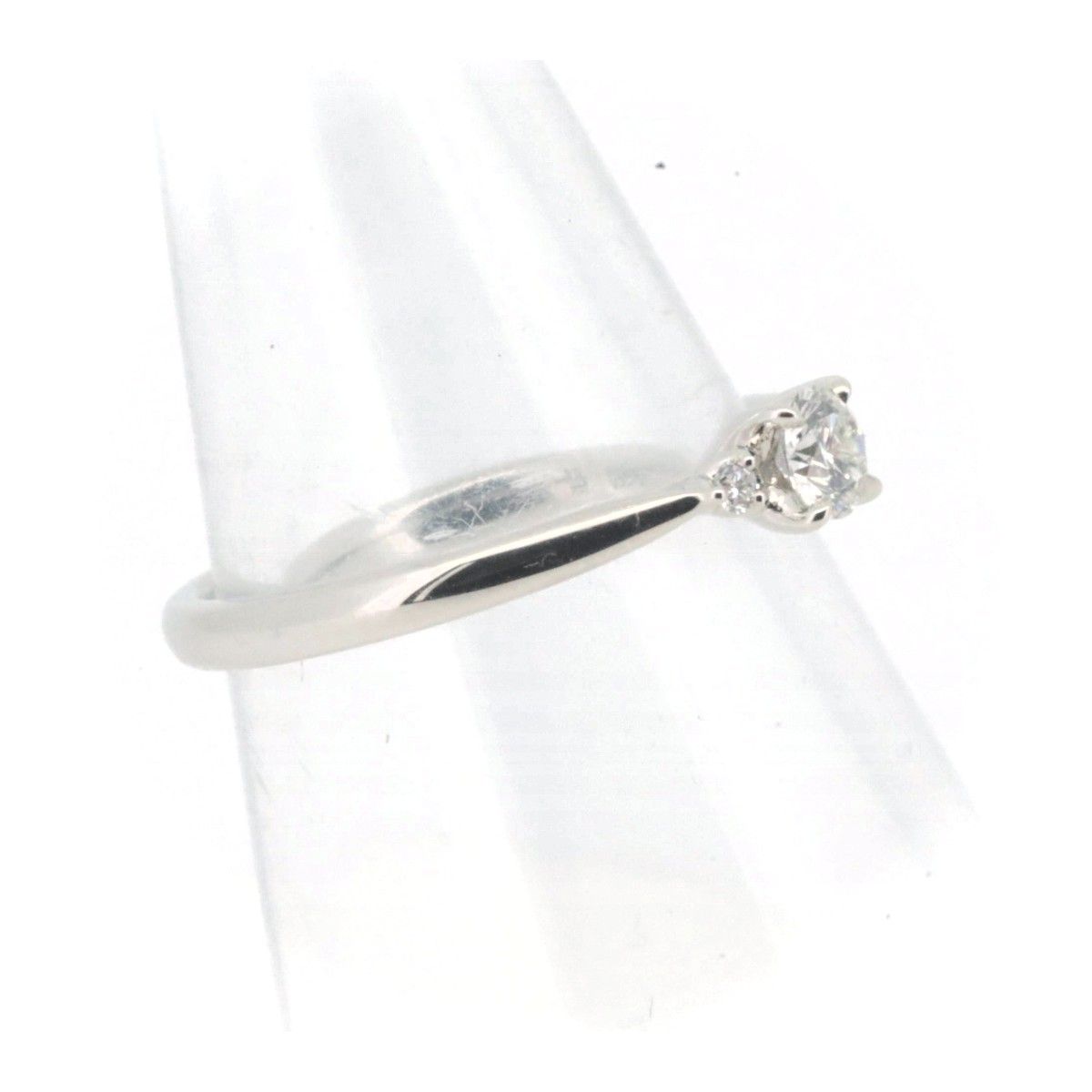 ニワカ ダイヤモンド リング 指輪 0.214ct 12号 PT950(プラチナ) 質屋  