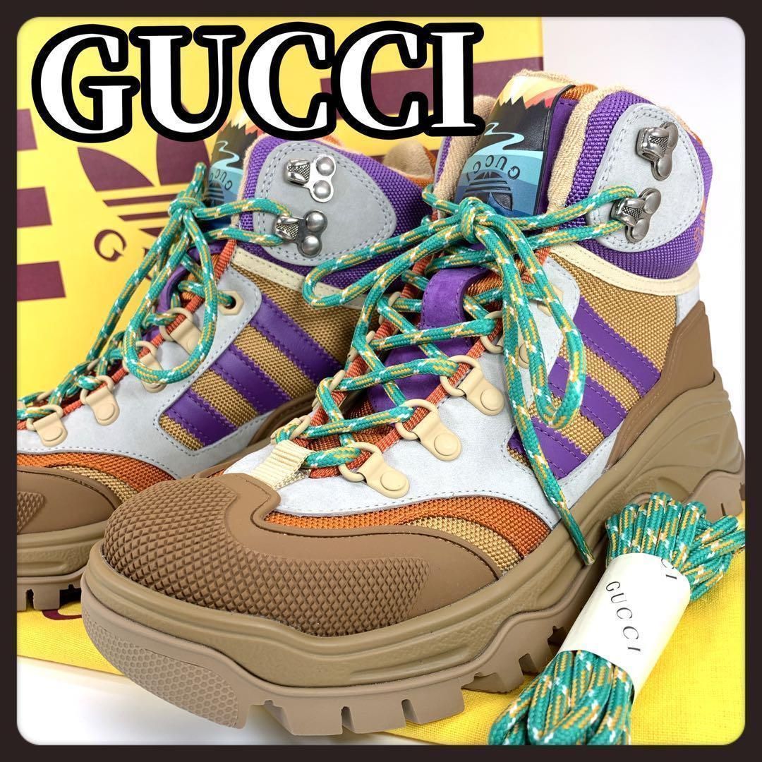 GUCCI　グッチ　アディダス　コラボ　シューズ　スニーカー　トレッキング GUCCI グッチ アディダス コラボ シューズ スニーカー トレッキング