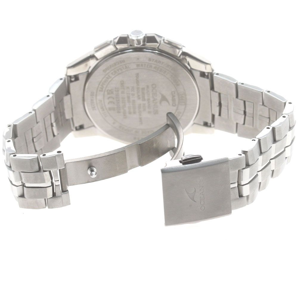 カシオ CASIO OCW-S6000-1AJF オシアナス マンタ デイト ソーラー電波  
