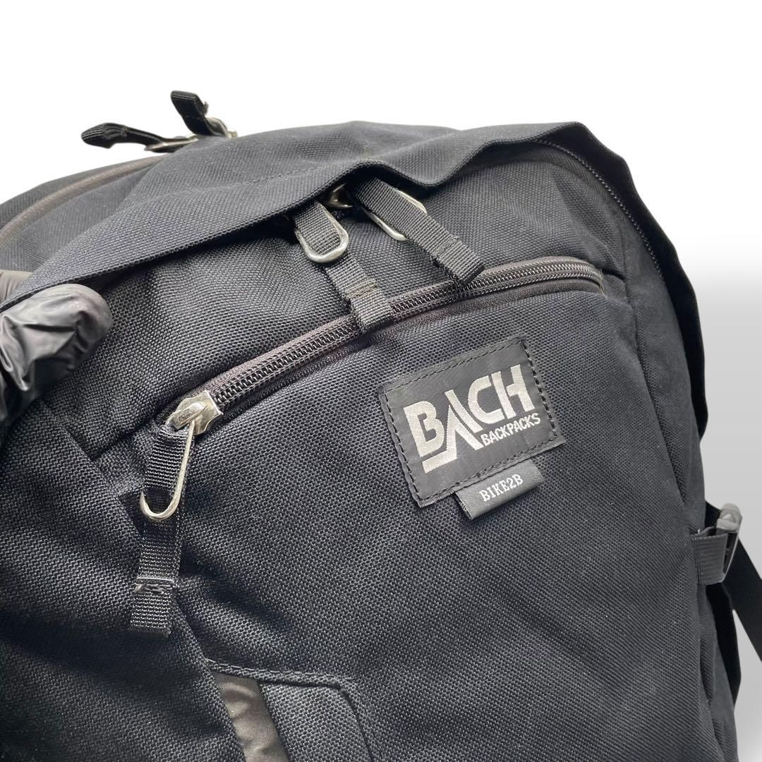 美品 廃盤 BACH バッハ BIKE2B バックパック リュックサック 黒