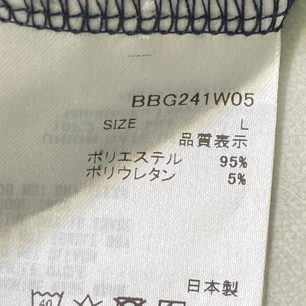 サイズ：L BRIEFING GOLF ブリーフィング  ハイネック　長袖Tシャツ ロゴプリント  ネイビー系 [240101490472] ゴルフウェア レディース ストスト サイズ：L BRIEFING GOLF ブリーフィング ハイネック 長袖T