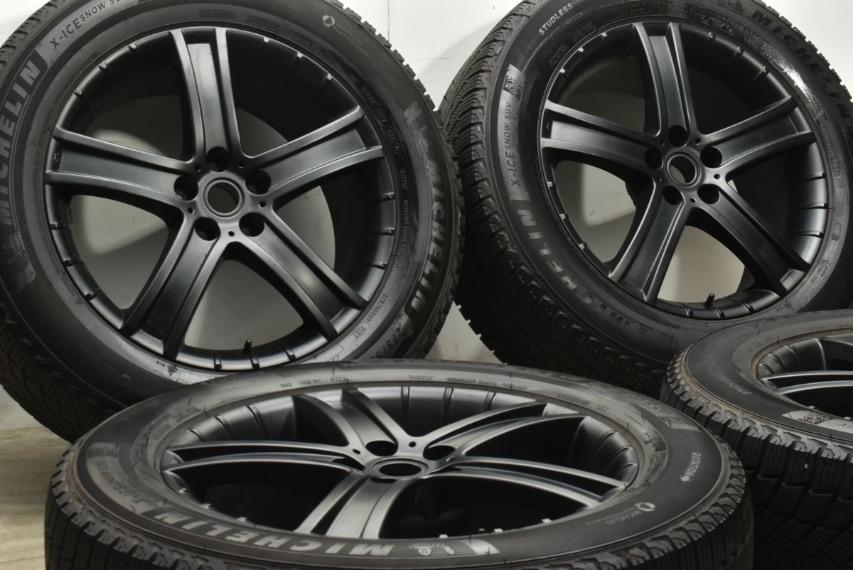 バリ溝 PORTO 20in 9J 40 PCD120 ミシュラン X-ICE SNOW SUV 275 55R20 ランドローバー ディフェンダー スタッドレス 交換用