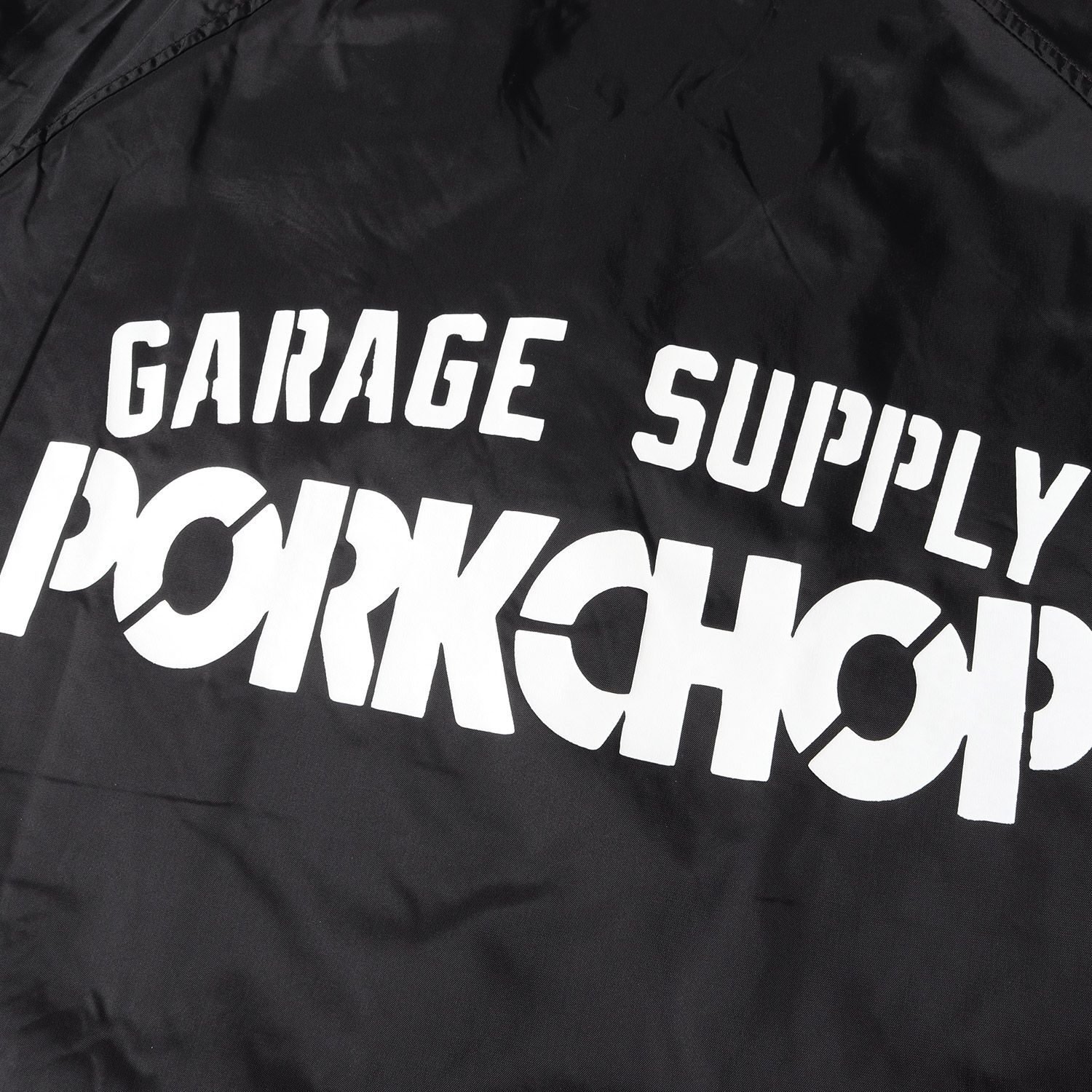 PORKCHOP GARAGE SUPPLY コーチジャケットフレイム柄Lサイズ PORKCHOP GARAGE SUPPLY コーチジャケットフレイム柄Lサイズ Porkchop