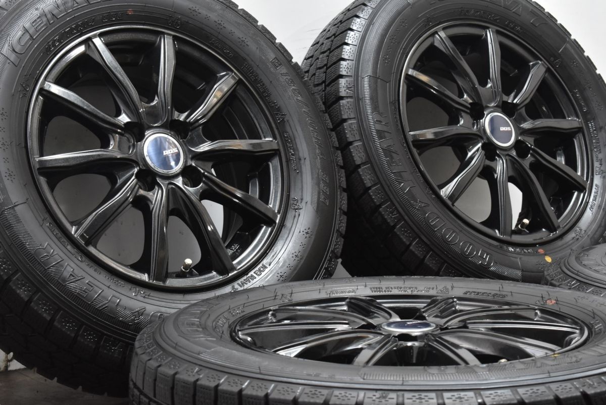 冬14インチ 人気ホイール EVOⅡ【~95％富山】フィット FIT インサイト モビリオ エアウェイブ カローラ フィールダー 185/65R14(175/70R14 同等サイズ）4本 冬14インチ 人気ホイール EVOⅡ【~95％富山】フィット FIT インサイト