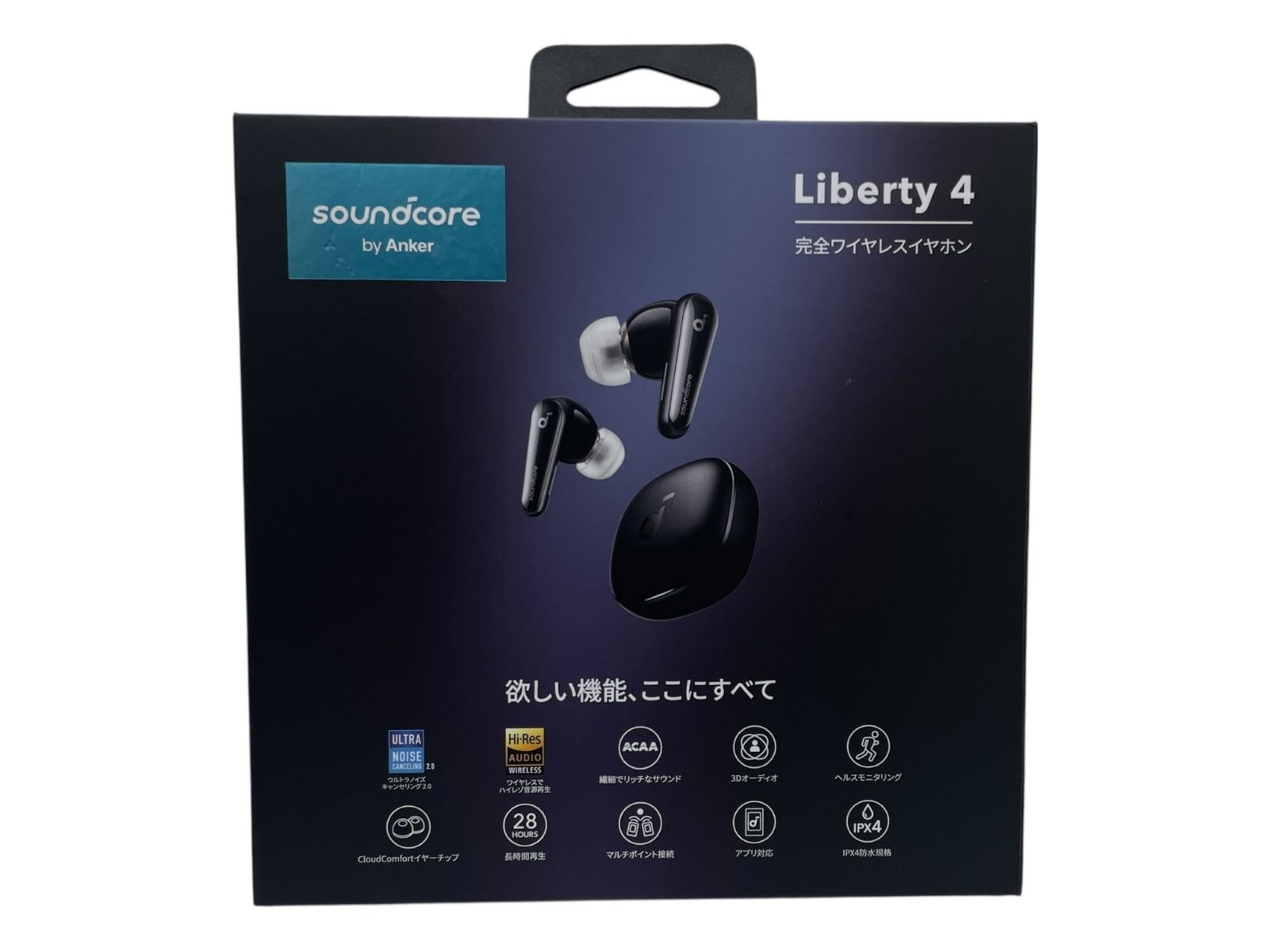 ANKER アンカー SOUNDCORE サウンドコア Liberty 4 ワイヤレスイヤホン ノイズキャンセリング A3953N11 ブラック 家電|043